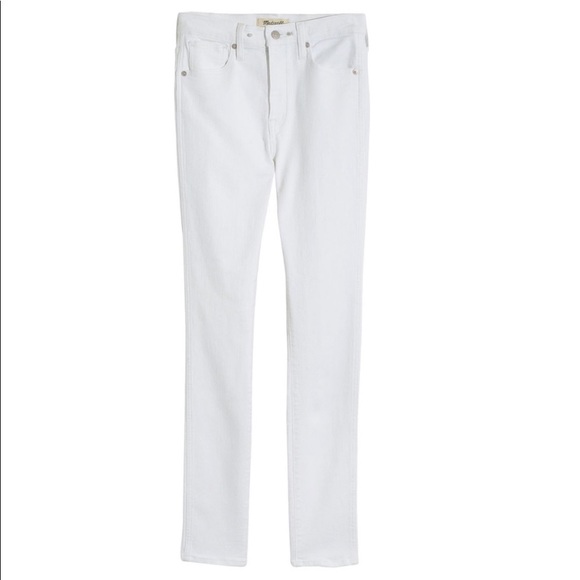 Madewell White High Rise Skinny Jeans size 27 - Picture 3 of 7